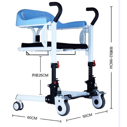 移位機 多功能家用神器老人護理轉移位器折疊老年移動車 助力車 洗澡椅