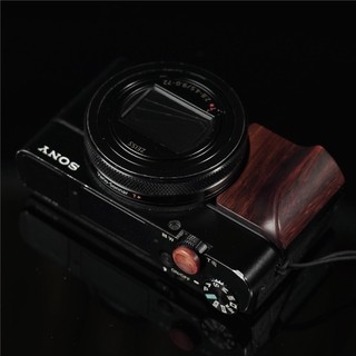 ❧﹉實木相機索尼RX100黑卡手柄快門按鈕RX100M6 M7防滑柄RX100M5 M4
