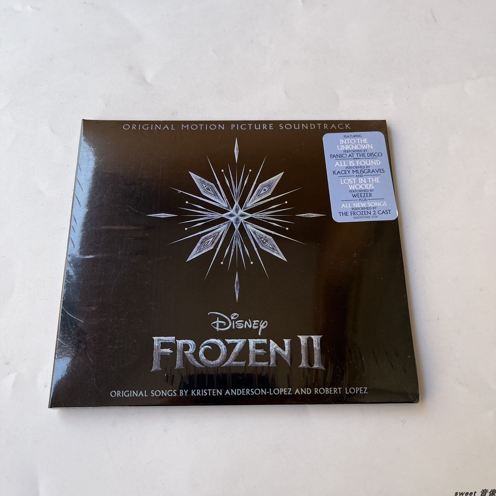 全新CD 冰雪奇緣2 Frozen 2: The Songs 電影原聲帶OST專輯CD