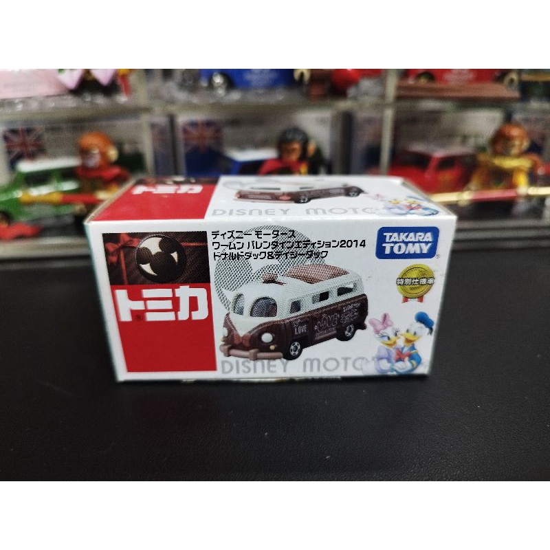 (含膠盒) TOMICA TOMY 迪士尼 DISNEY 情人節 唐老鴨 黛西 麵包車 廂型車