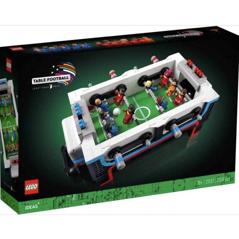 [小一］特價LEGO 樂高 21337 手足球 Ideas 系列 Table Football 操控5人球隊 全新正版