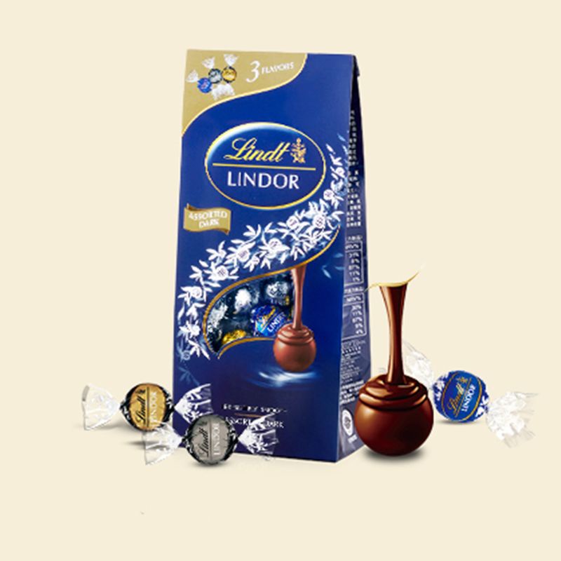 【99免運】Lindt瑞士蓮巧克力進口軟心精選牛奶巧克力盒裝純可可脂混合口味