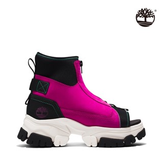 Timberland 女款淺粉色磨砂革涼鞋靴|A5W3GA45