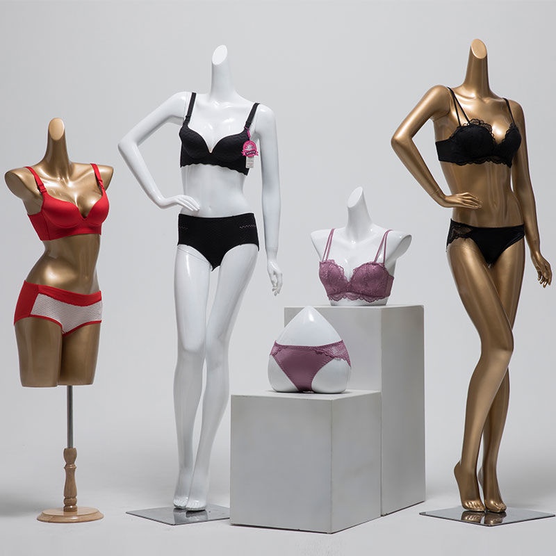 聚攏內衣模特道具女全身模型內衣店櫥窗展示拍攝泳衣胸罩半身衣架