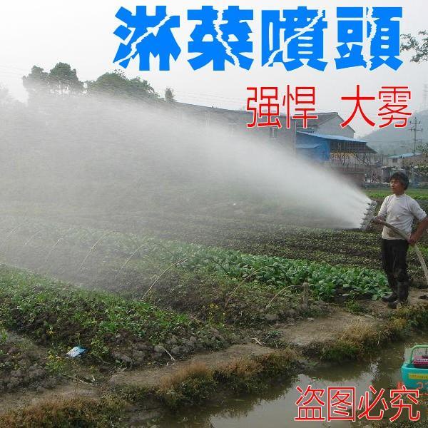 1寸1.2寸汽油機水泵塑料噴頭霧化澆菜大流量噴頭消防五頭農用灑水