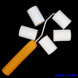 爆款特惠*滾筒刷迷你2寸4寸小滾芯油漆刷乳膠漆刷修邊補漆神器刷墻滾塗工具