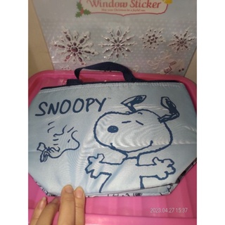 Snoopy史努比的保溫袋便當袋收納保冷袋