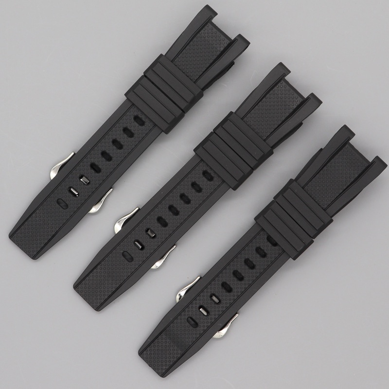 適用於GST210B GST-W300G S300G S110W100黑色樹脂手錶帶男女配件