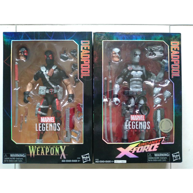 死侍漫威傳奇 12 吋。Deadpool Weapon X / Xforce Marvel Legends 12“