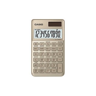 casio 卡西歐 時尚棉花糖 計算機攜帶型sl-1000sc-gd 墊腳石購物網