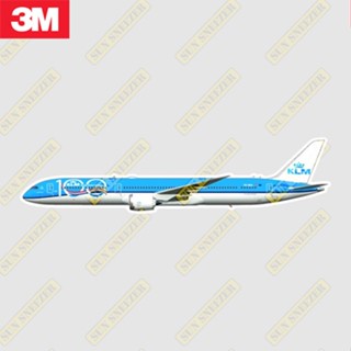 荷蘭皇家航空 B787-10 百週年塗裝 擬真 防水3m貼紙 尺寸165mm
