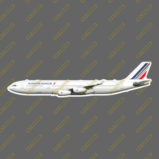 法國航空 A340 擬真民航機3M貼紙 防水 尺寸165MM