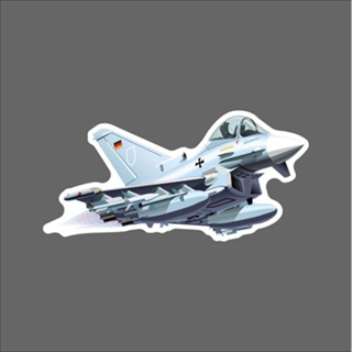 EF2000 颱風戰鬥機 德國空軍 歐洲戰鬥機 Eurofighter Q版 軍機 3M貼紙