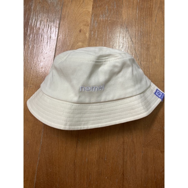 (全新）nomel白色Logo漁夫帽（2021年週年慶滿額贈）
