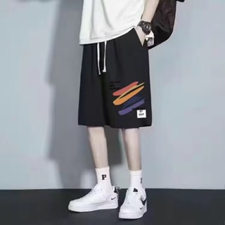 M-8XL (多款可選)男士休閒短褲 夏季寬鬆學生印花短褲 運動短褲 休閒短褲 五分短褲 短褲男（KQ001）【壹號站】