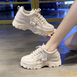 【LULU服飾專區】網紅老爹鞋女2023春夏新款韓版運動休閒鞋ins潮厚底百搭學生單鞋