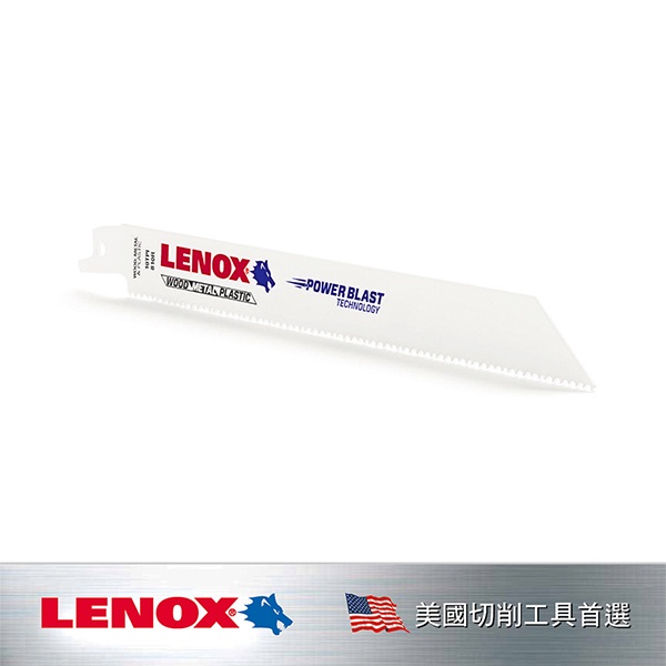 美國 狼牌 LENOX 雙金屬軍刀鋸片 厚金屬  LET21519814R(5pc)