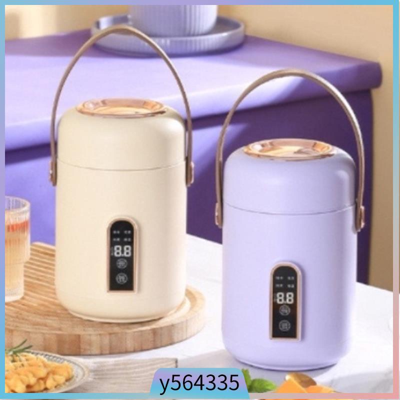 900ml Mini Multifunctional Electric Cooker Stew Pot Portable