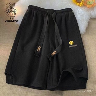 【精品男裝】vibrate美式寬鬆夏季大碼2-300斤短褲男女ins休閒情侶顯瘦五分褲jioyh xa6y