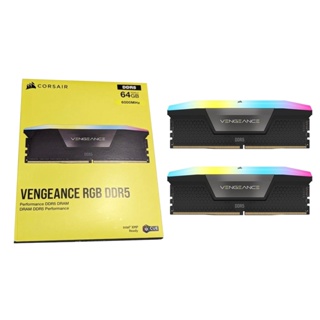 Corsair VENGEANCE RGB DDR5-6000 64GB(2x32) 記憶體 Intel(平行進口)
