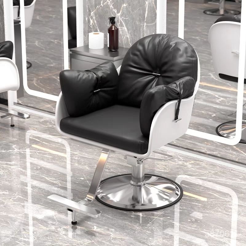 高端美髮椅高檔美髮椅子網紅髮廊專用理髮椅燙染椅剪髮椅油壓椅子
