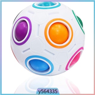 Magic Rainbow Ball, Fidget Ball Puzzle Ball Cube Rubix Cube