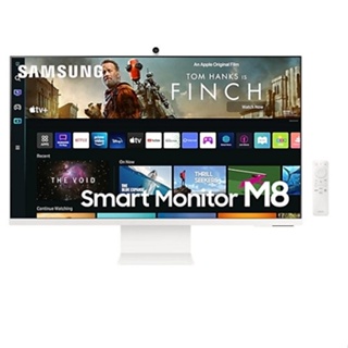 SAMSUNG S32BM801UC 免運 螢幕 顯示器 32吋 VA 4K UHD 智慧聯網平面顯示器 M8 白色