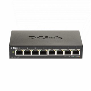 D-Link DGS-1100-08V2 交換器 8埠 Easy Smart Switch 簡易網管型交換器 伺服器