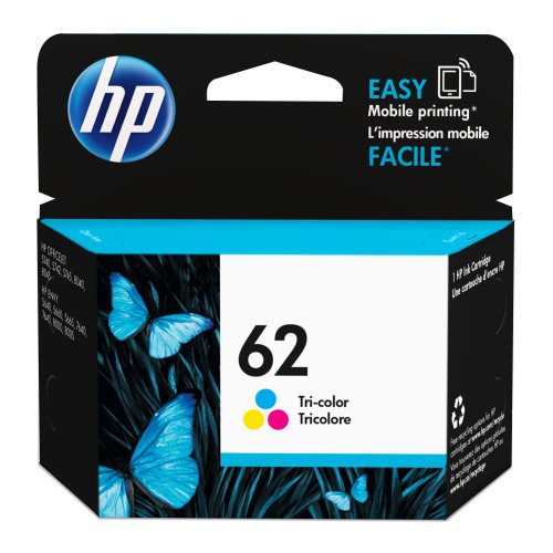 HP 惠普 C2P06AA HP 62 Tri-color Ink Cartridge 三色原廠墨水匣 彩色墨水匣