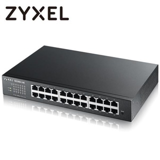 ZyXEL 合勤科技 GS1900-24E Rev.B1 桌上型 24埠 giga交換器 商用 進階網路保護