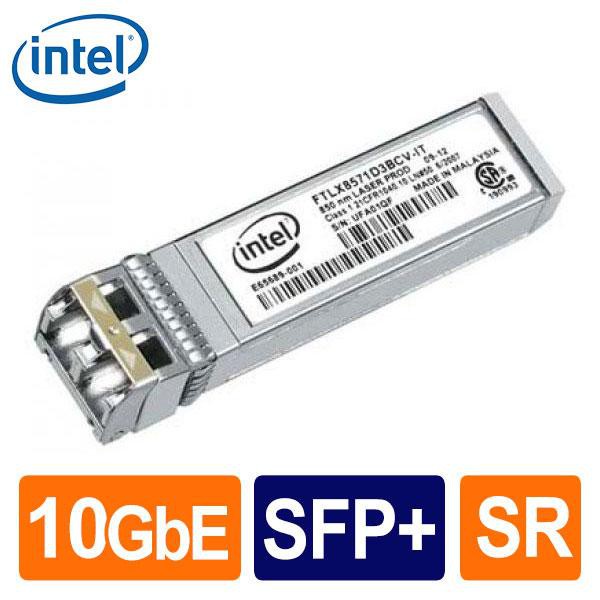 Intel 英特爾 E10GSFPSR SFP+ SR 10G光纖模組 GBIC 乙太網路 SFP+ 短距離光纖收發器