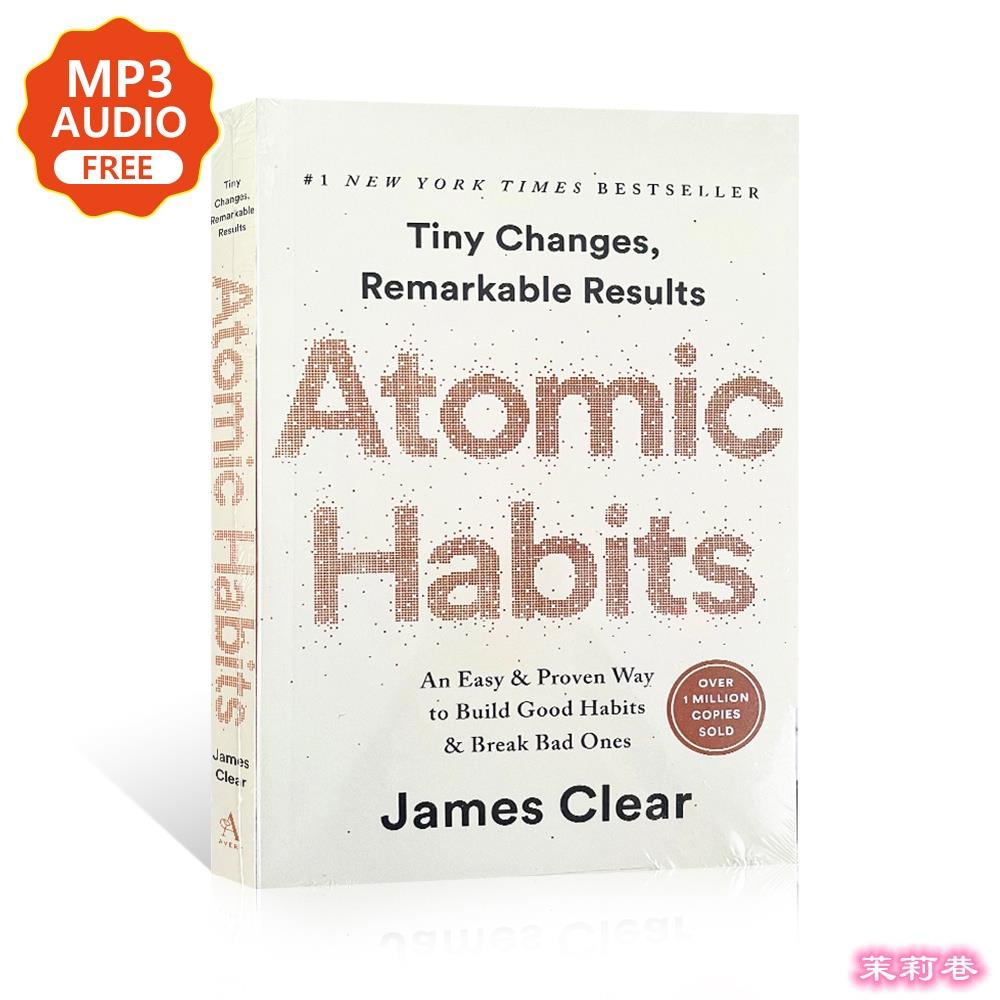 新款免運Atomic Habits 原子習慣 建立好習慣打破壞習慣的簡單方法 12 Rules For Life Zor