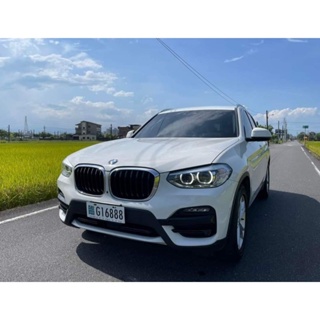 BMW 寶馬X3 xDrive20i白色5AT中古車 360度環景 acc跟車 軌道偏移輔助 m型方向盤 側邊來車盲點