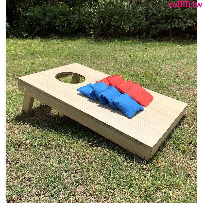 熱銷*木制沙包板戶外運動游戲板兒童小學生沙包板投擲實木沙包板玩具