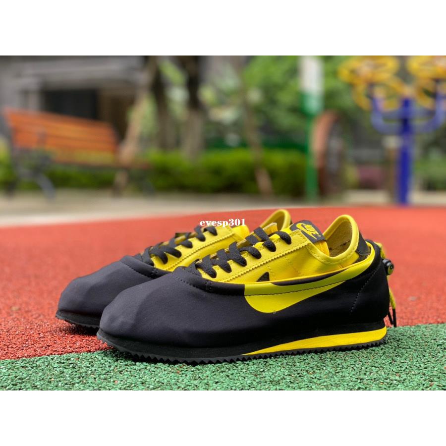 Nike Cortez Clot 李小龍 功夫 黑黃 太極 阿甘 滑板鞋DZ3239-001