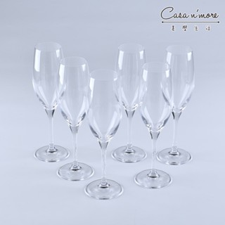 WMF Easy Plus 水晶玻璃香檳杯 酒杯 水晶杯 玻璃杯 6入 [美學生活]