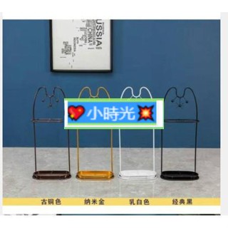 推薦# 招財貓歐式鐵藝家用雨傘架長柄短柄折疊收納架放傘桶傘架雨架子~·💖小時光💥