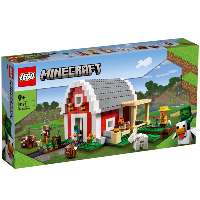 [佳樂］LEGO 樂高 21187 Minecraft 創世神 The Red Barn 紅色穀倉
