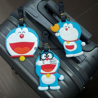 小白🥇♪行李防丟牌♪哆啦A夢機器貓行李箱防丟牌託運登機牌出國旅遊防丟失牌旅行必備