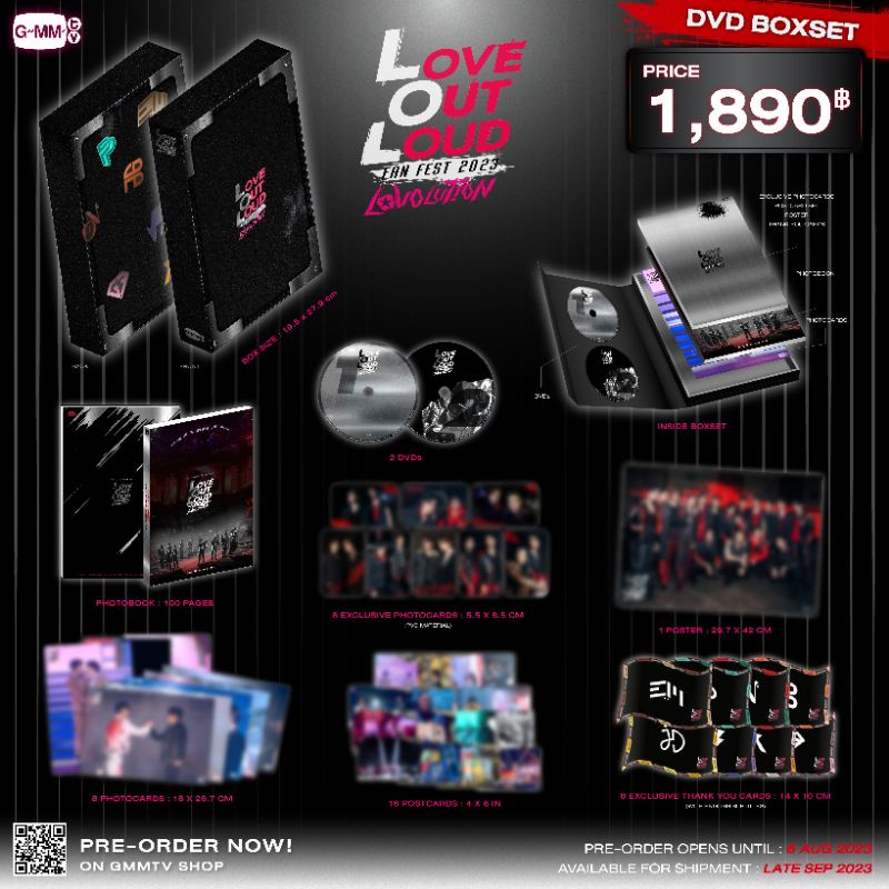 新品】GMMTV LOL 2024 DVDボックスセット 【公式通販】