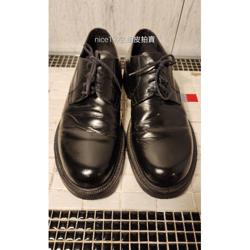 Kenneth Cole 男 意大利製 圓頭厚底皮鞋 夏季可搭配黑色長襪 有型有款