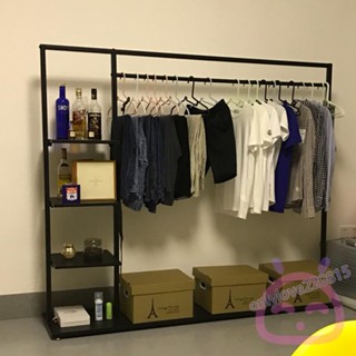 衣架 落地展示架 晾衣架 立式衣架 簡易衣架 室內簡易晾衣架 掛衣架 落地衣架 臥室單桿式衣帽架 多功能收納架 置物架