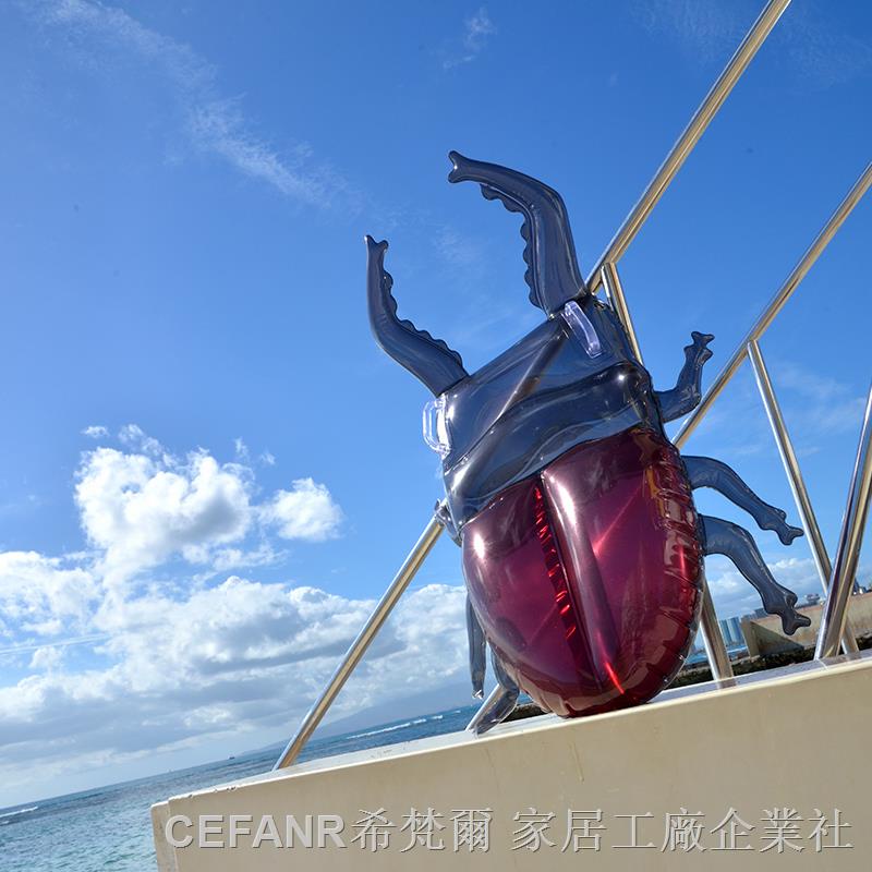 浮板氣墊床 充氣浮床 浮排 浮椅 浮床 水上浮床 日本五十嵐水上浮床充氣加厚兒童玩具仿真昆蟲獨角仙甲殼蟲浮排