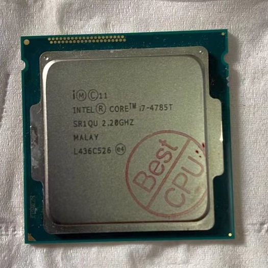 ☆i7 4765t i7 4785t  1150針 低壓 桌電 處理器 cpu 支援H81