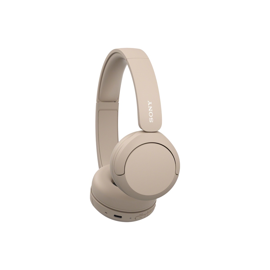 SONY藍芽立體聲耳罩式耳機(WHCH520)-灰褐墊腳石購物網