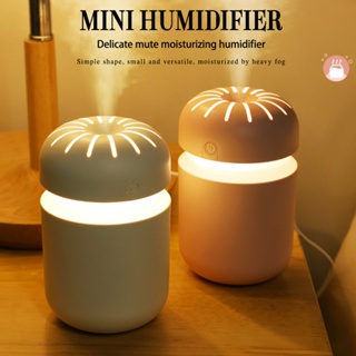Mini Air Humidifier LED Air Purifiers Home Essential Oil Dif