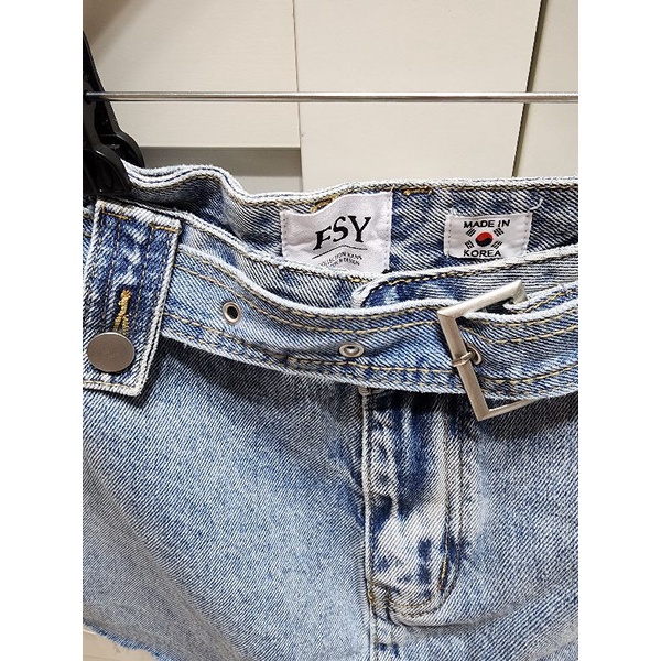 全新轉售 FSY 牛仔褲裙 (牛仔安全褲)