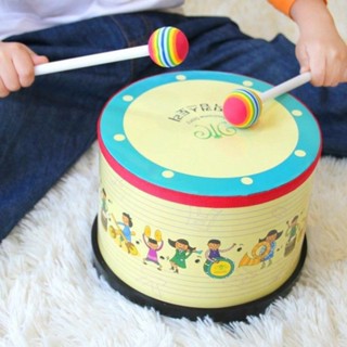 地鼓 幼童鼓 兒童樂器 奧福樂器 小鼓 戰鼓 敲擊樂器 幼兒律動 八吋 附鼓棒 奧爾夫音樂玩具嬰幼兒卡通韓國地鼓