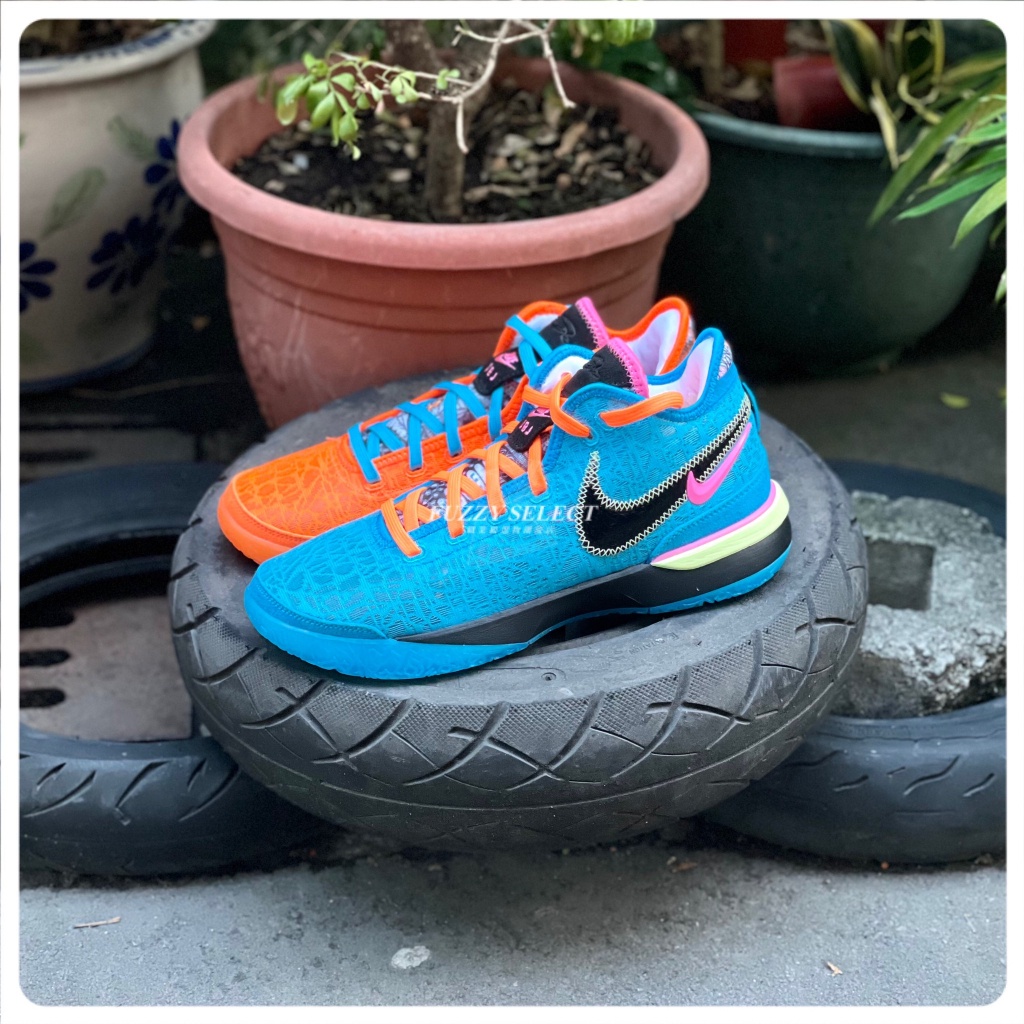 【逢甲 FUZZY】Nike Zoom LeBron NXXT Gen 鴛鴦 藍橘 雙勾 籃球鞋 DR8788-900