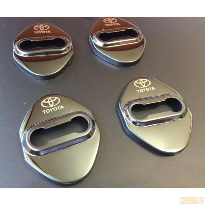 Kcn車品適用於 TOYOTA Camry 七代 7.5代 ALTIS 不鏽鋼 車門鎖 保護蓋 門鎖扣 裝飾蓋 (黑鈦-